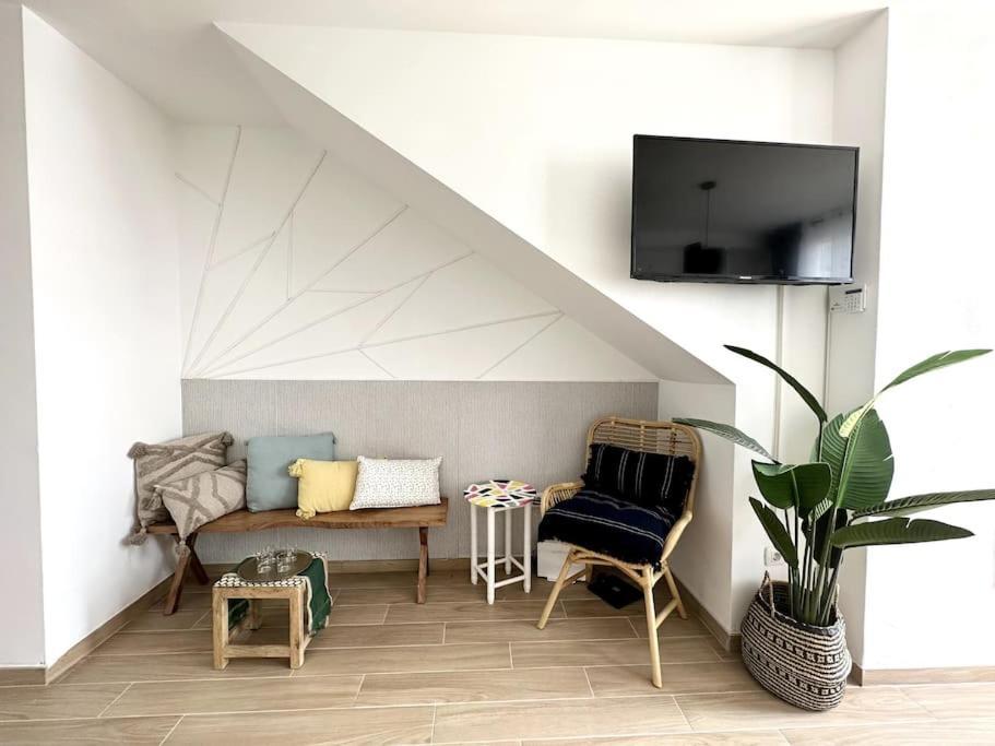 Apartamento El Cocotero By The Sea, Desk,300Mb Fiber And Terrace Cotillo Exterior foto